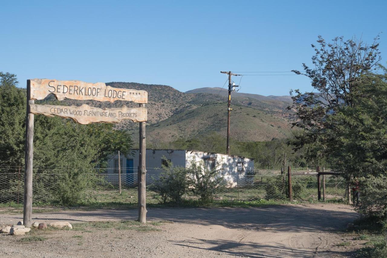 Sederkloof Lodge Studtis Ngoại thất bức ảnh